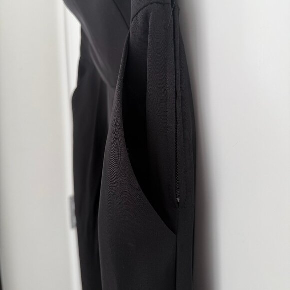 H&M Black Sweetheart Jumpsuit Size 2 | Modern, Polished, Pockets - Picture 6 of 6